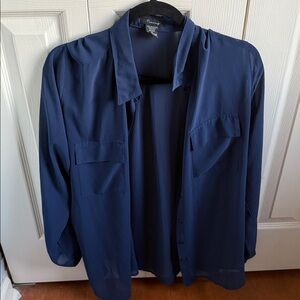 Timing Royal Blue Collared Shirt